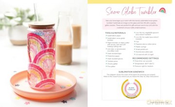 Sublimation Crafting: The Ultimate DIY Guide to Printing and Pressing Vibrant Tumblers, T-shirts, Home Décor, and More (Hey Let's Make Stuff!) - Cori George [KSIĄŻKA]