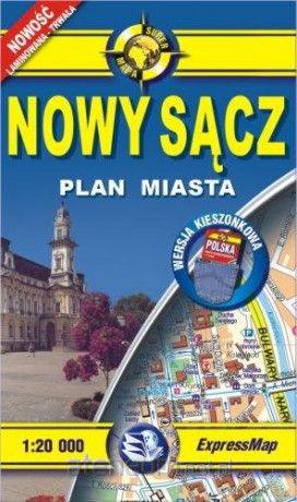 Nowy Sącz 1:20 000 - plan miasta [KSĄŻKA]