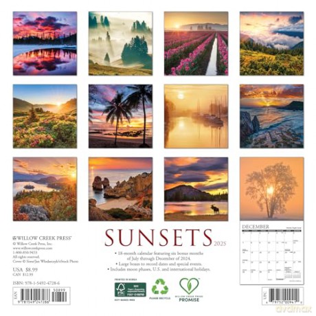 Sunsets 2025 Mini [KSIĄŻKA]