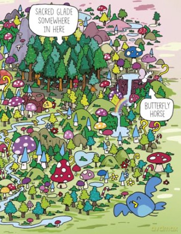 Super Happy Magic Forest and the Humongous Fungus: NOW IN COLOUR! - Matty Long [KSIĄŻKA]