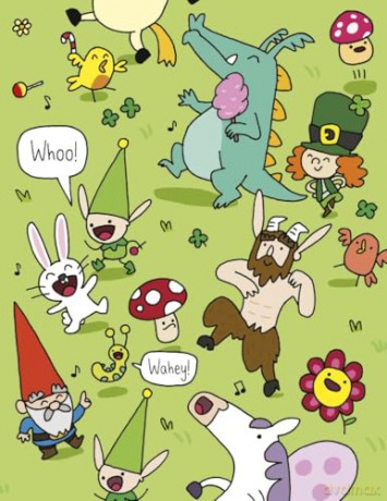 Super Happy Magic Forest and the Humongous Fungus: NOW IN COLOUR! - Matty Long [KSIĄŻKA]