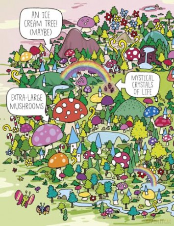 Super Happy Magic Forest and the Humongous Fungus: NOW IN COLOUR! - Matty Long [KSIĄŻKA]