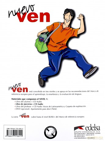Nuevo Ven 1 ćwiczenia + CD audio EDELSA [KSĄŻKA]