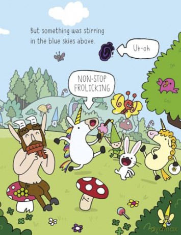 Super Happy Magic Forest and the Portals of Panic: NOW IN COLOUR! - Matty Long [KSIĄŻKA]