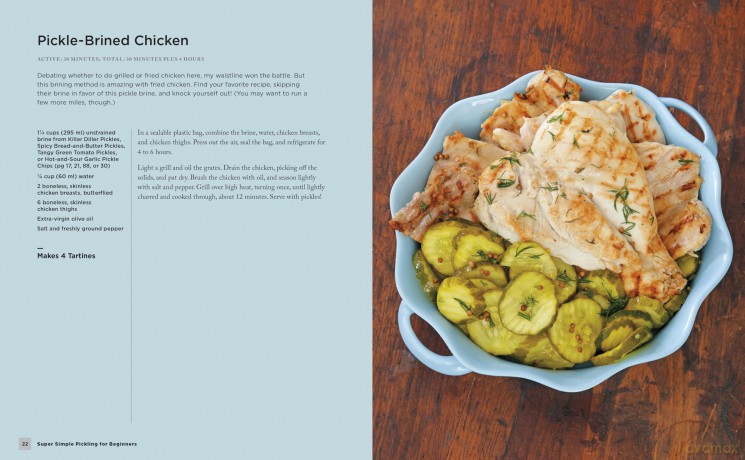 Super Simple Pickling for Beginners: Recipes and Techniques for Making and Using Brined Fruits and Vegetables - Grace Parisi [KSIĄŻKA]