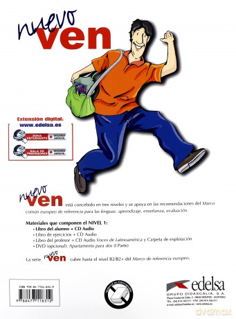 Nuevo Ven 1 podręcznik + CD audio EDELSA [KSĄŻKA]