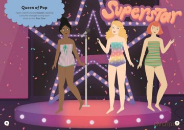 Superstar Dress-Up Taylor Swift: 100% Unofficial: Over 300 Stickers! - Melissa Chaib [KSIĄŻKA]