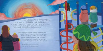 Suupi and the Sun Celebration: Bilingual Inuktitut and English Edition (Community Connection Series) - Arnarulunnguaq Audlaluk [KSIĄŻKA]