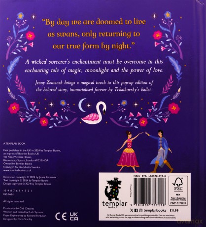 Swan Lake: An Enchanting Pop-up Classic (Gilded Fairytales) - Ruth Symons [KSIĄŻKA]