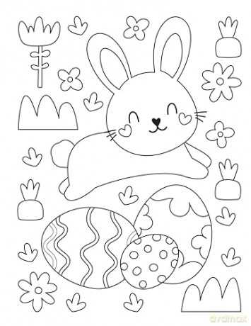 Sweet Easter Coloring Book - Clorophyl Editions [KSIĄŻKA]