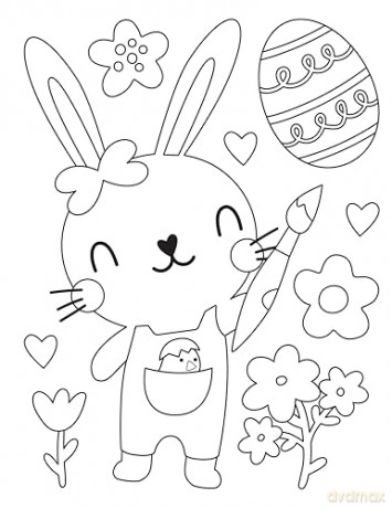 Sweet Easter Coloring Book - Clorophyl Editions [KSIĄŻKA]