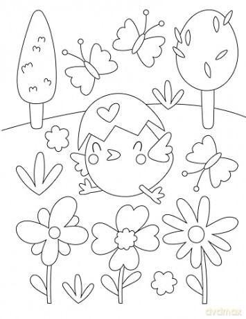 Sweet Easter Coloring Book - Clorophyl Editions [KSIĄŻKA]