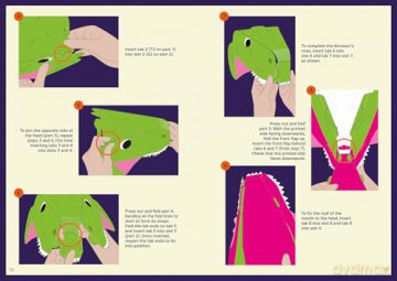 T. rex - King of the Tyrant Lizards (Awesome 3D Wall Art) - Sheridan Parker [KSIĄŻKA]