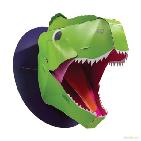 T. rex - King of the Tyrant Lizards (Awesome 3D Wall Art) - Sheridan Parker [KSIĄŻKA]