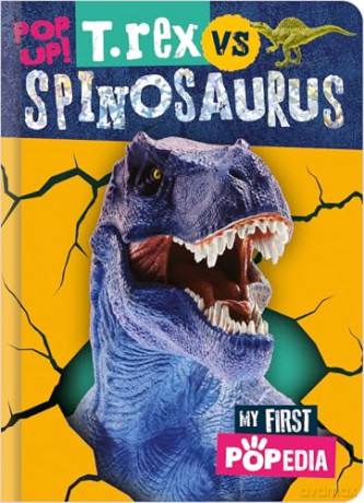 T. rex vs Spinosaurus: Pop Up Encyclopedia - Alex Cox [KSIĄŻKA]