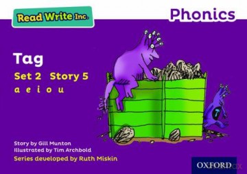 Tag (Purple Set 2 Storybook 5) (Read Write Inc. Phonics) - Gill Munton [KSIĄŻKA]