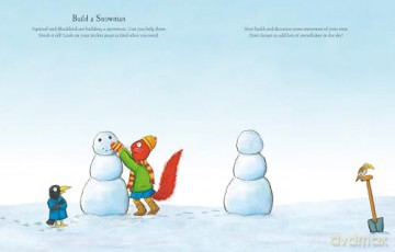 Tales From Acorn Wood: A Winter Sticker Book: over 300 easy-to-use stickers - Julia Donaldson [KSIĄŻKA]