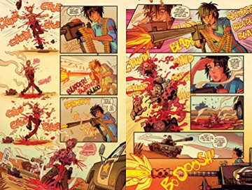 Tank Girl Trilogy Box Set (GOLD, WORLD WAR, 2 GIRLS 1 TANK): Gold, World War Tank Girl and Tank Girl: Two Girls, One Tank - Alan Martin [KSIĄŻKA]