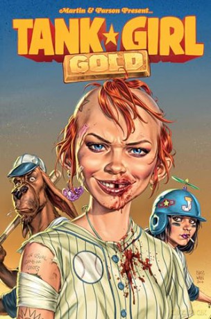 Tank Girl Trilogy Box Set (GOLD, WORLD WAR, 2 GIRLS 1 TANK): Gold, World War Tank Girl and Tank Girl: Two Girls, One Tank - Alan Martin [KSIĄŻKA]