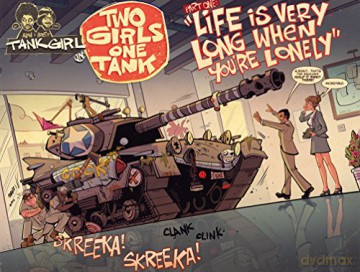 Tank Girl Trilogy Box Set (GOLD, WORLD WAR, 2 GIRLS 1 TANK): Gold, World War Tank Girl and Tank Girl: Two Girls, One Tank - Alan Martin [KSIĄŻKA]