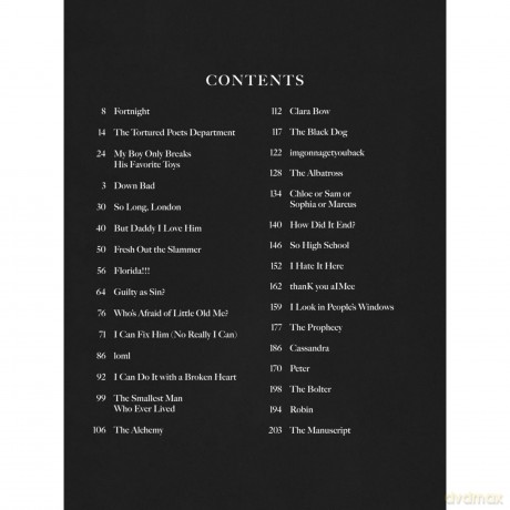 Taylor Swift - The Tortured Poets Department:.: The Anthology - Taylor Swift [KSIĄŻKA]