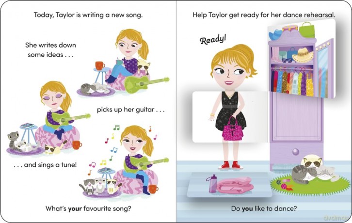 Taylor Swift: Flip Flap, Turn and Play! - Pat-a-Cake [KSIĄŻKA]