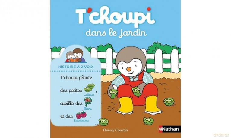 T'choupi dans le jardin - Thierry Courtin [KSIĄŻKA]