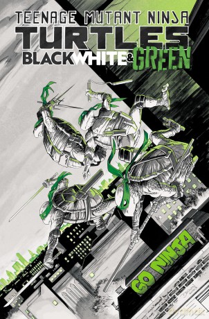 Teenage Mutant Ninja Turtles: Black, White, and Green - Dave Baker [KSIĄŻKA]