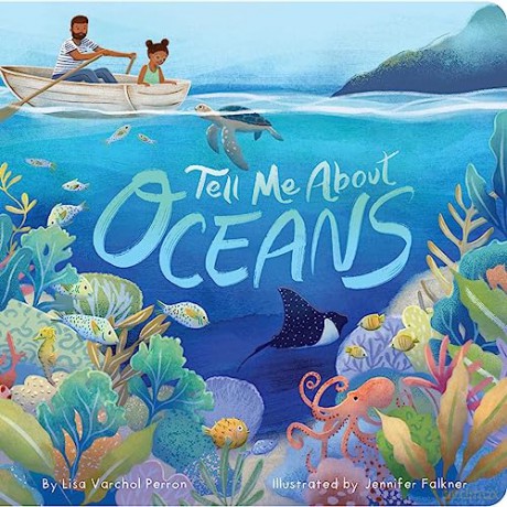 Tell Me About Oceans - Lisa Varchol Perron [KSIĄŻKA]