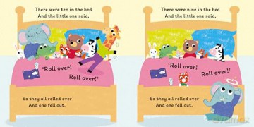 Ten in the Bed (Sing-Along Nursery Rhymes): 4 (Little Library of Sing-Along Nursery Rhymes) - Kevin Payne [KSIĄŻKA]