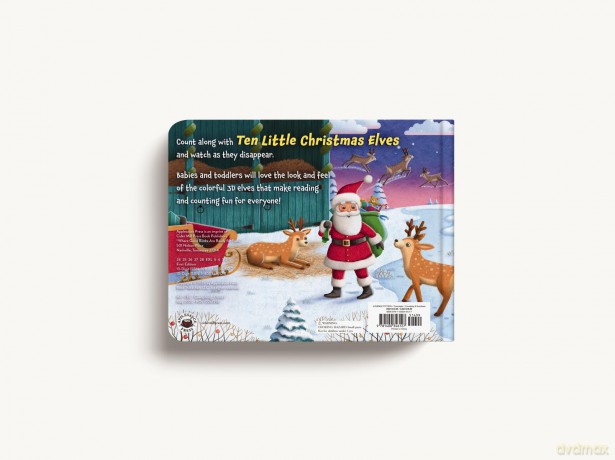 Ten Little Christmas Elves: A Counting Storybook (Magical Counting Storybooks) - Amanda Sobotka [KSIĄŻKA]