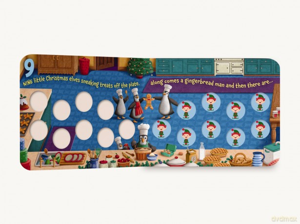 Ten Little Christmas Elves: A Counting Storybook (Magical Counting Storybooks) - Amanda Sobotka [KSIĄŻKA]
