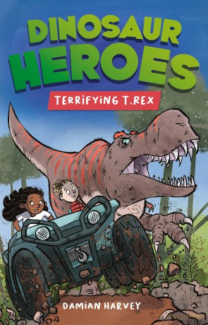 Terrifying T. Rex (Dinosaur Heroes) - Damian Harvey [KSIĄŻKA]