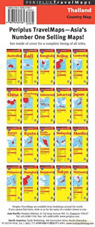 Thailand Travel Map (Periplus Travelmaps) - Periplus Editions [KSIĄŻKA]