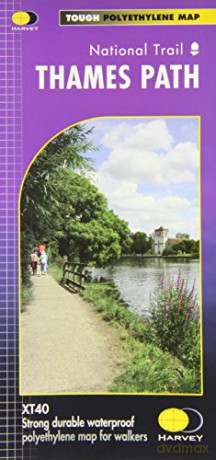 Thames Path: XT40 (Route Map Series): 1 (Trail Map XT60) [KSIĄŻKA]