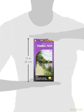 Thames Path: XT40 (Route Map Series): 1 (Trail Map XT60) [KSIĄŻKA]