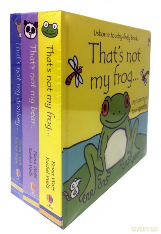 Thats Not My Animals 3 Books Collection Set (Thats Not My Frog, Thats Not My Bear, Thats Not My Donkey) - Fiona Watt [KSIĄŻKA]