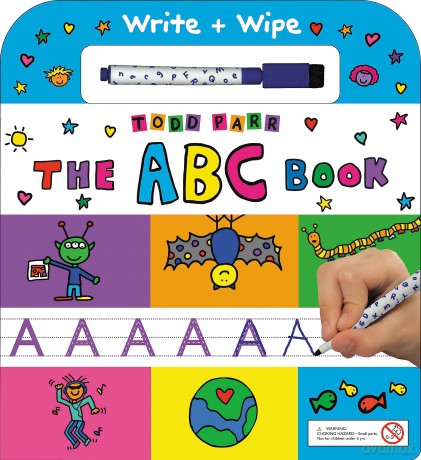The ABC Book: Write + Wipe - Todd Parr [KSIĄŻKA]