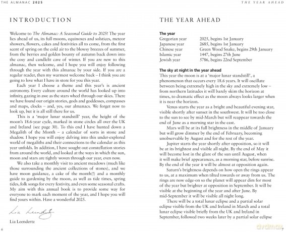 The Almanac: A Seasonal Guide to 2025 - Lia Leendertz [KSIĄŻKA]