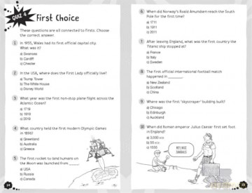 The Amazing Quiz Book for Curious Kids: Over 750 questions to test your knowledge - Mr Kevin Pettman [KSIĄŻKA]