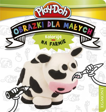 Obrazki dla małych - Kolorowanki. Na farmie [KSĄŻKA]