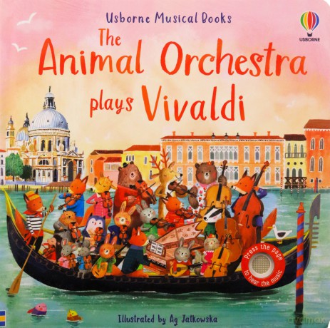 The Animal Orchestra Plays Vivaldi (Musical Books) - Sam Taplin [KSIĄŻKA]
