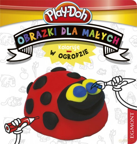 Obrazki dla małych - Kolorowanki. W ogrodzie [KSĄŻKA]