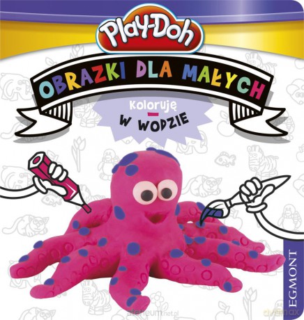 Obrazki dla małych. Kolorowanki. W wodzie [KSĄŻKA]