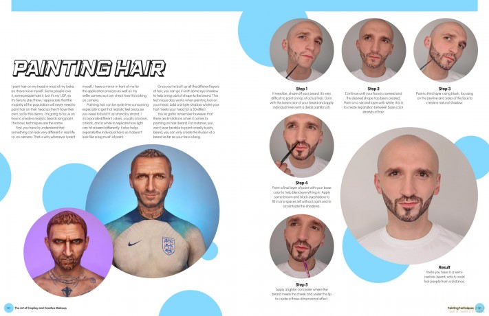 The Art of Cosplay and Creative Makeup: Create Incredible Looks with Simple Techniques and Affordable Materials - Chris Peck [KSIĄŻKA]