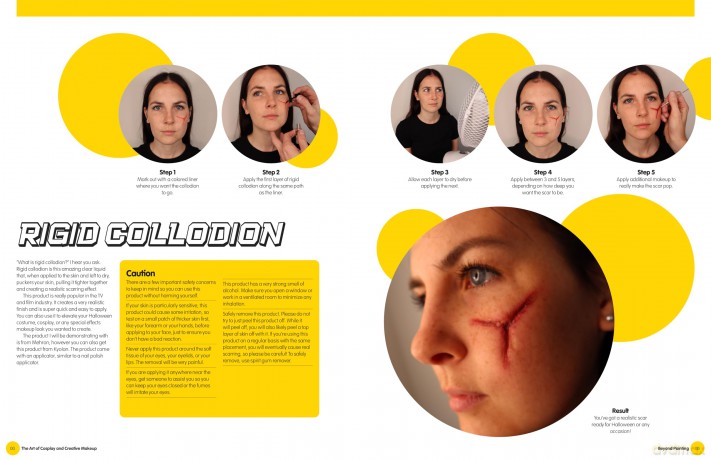 The Art of Cosplay and Creative Makeup: Create Incredible Looks with Simple Techniques and Affordable Materials - Chris Peck [KSIĄŻKA]