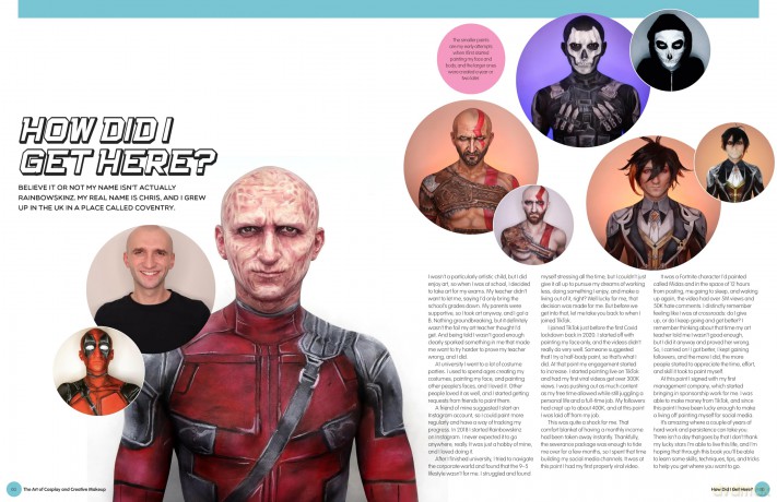 The Art of Cosplay and Creative Makeup: Create Incredible Looks with Simple Techniques and Affordable Materials - Chris Peck [KSIĄŻKA]