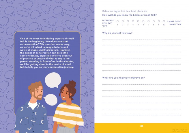 The Art of Small Talk: A Workbook to Connect, Build Confidence, and Improve Your Well-Being (Guided Workbooks) - Elsie Wild [KSIĄŻKA]
