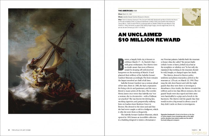 The Atlas of Art Crime: Thefts, Vandalism, and Forgeries - Laura Evans [KSIĄŻKA]