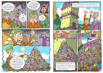 The Beanbag King (BookLife Graphic Readers) - Charis Mather [KSIĄŻKA]